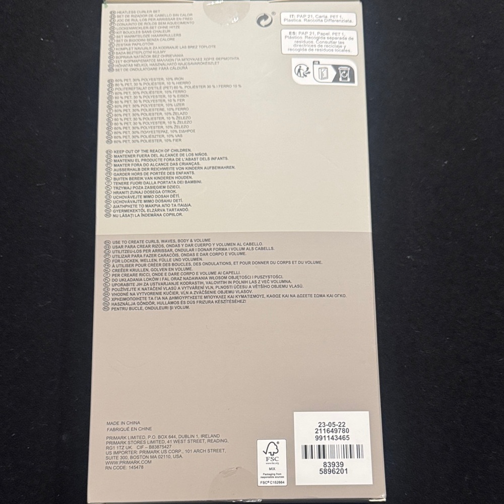 Heatless Curler Set - Brown - Picture 2 of 2